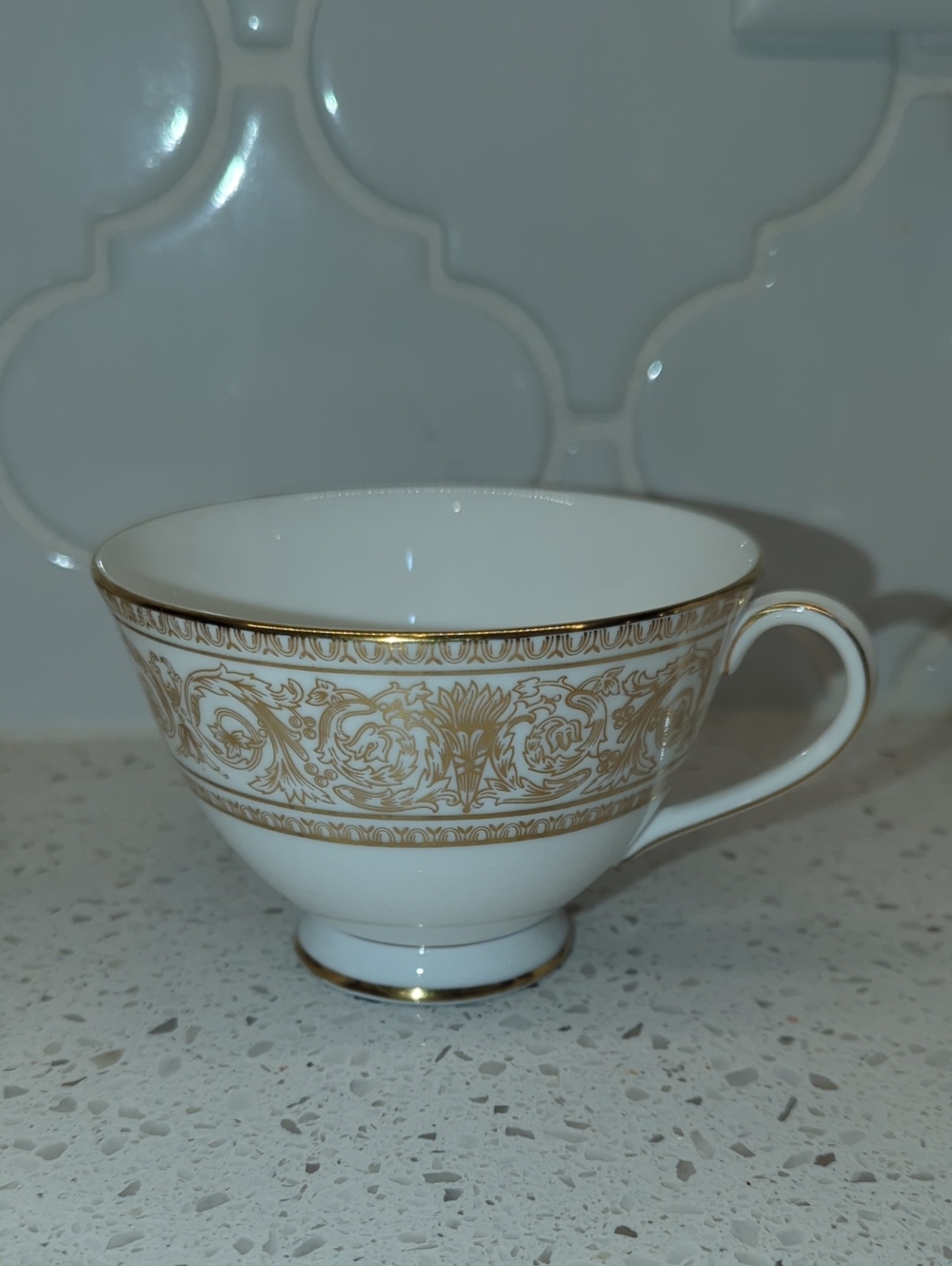 Royal Doulton Sovereign Pattern Set Of 2 Teacups